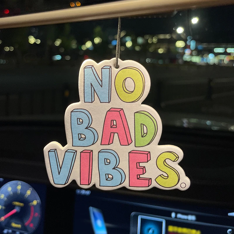 No Bad Vibes Hilton (Hotel Scent) Car Fragrance Tablets, Car Perfume, Imported Natural Air Purifying Hanging Fragrance, Car Air Freshener, Car Rearview Mirror Hanging Fragrance Tablets, Car Interior Deodorizer, Long-Lasting Fragrance, Unisex, Creative Natural Scent Air Purifier, Car Interior Atmosphere Fragrance, Wardrobe Fragrance, Five-Star Hotel Scent, Special Custom Fragrance, Luxury Grade Fragrance