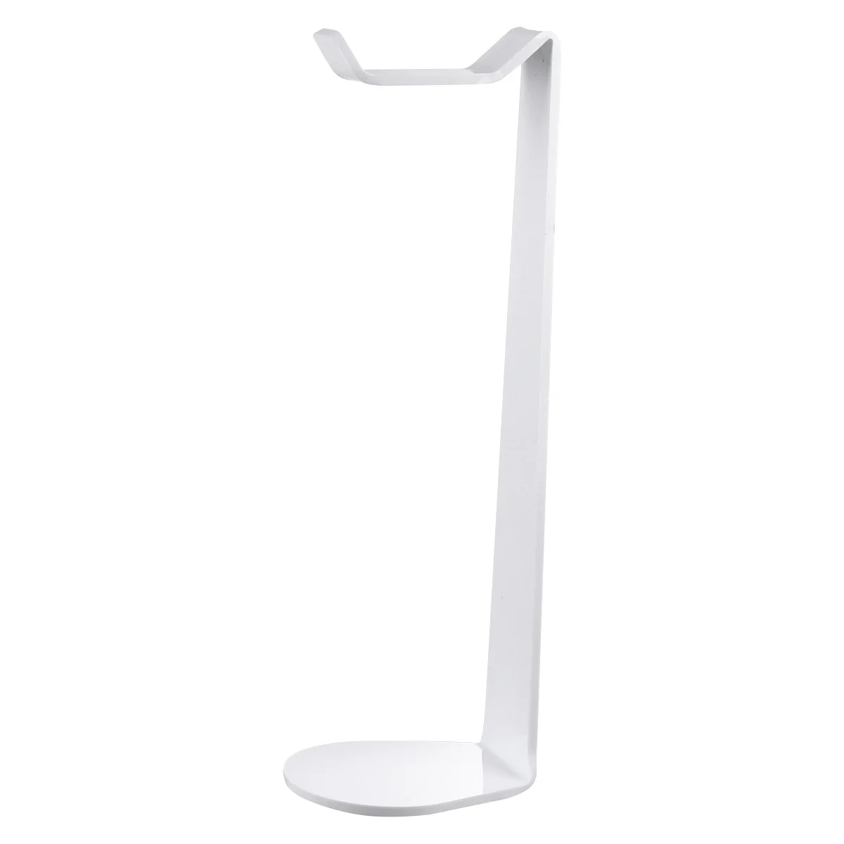 Universal Acryl Kopfhörer Halter Rack Desktop Ständer Flache Basis Stabile Haken für Headsets Kopfhörer Rack Weiß Kopfhörer Halter