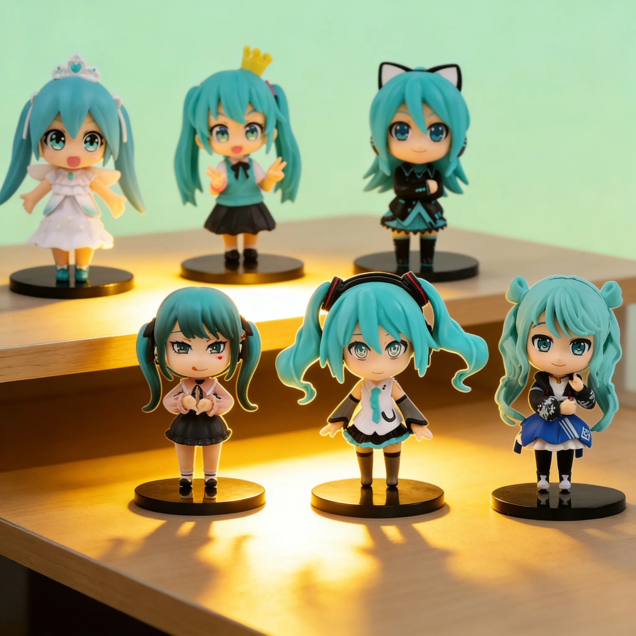 

New Hatsune Miku Q Version Series Cinnamoroll Piapro First generation Generation Blind Box kid Toy Collection Gift Birthday Gift