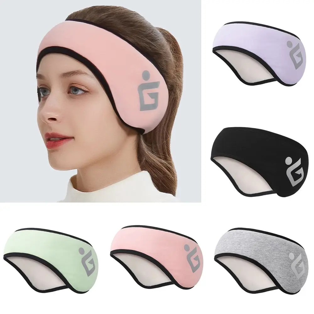 Outdoor Winter Fleece Ear Warmers Sport Headband Men/Women Cycling Skiing Workout Yoga Running Riding Warm Earmuffs Headband