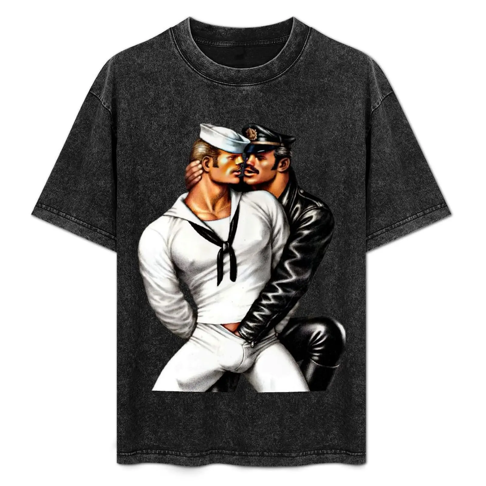 

Tom of Finland T-Shirt graphic shirts summer tops hippie clothes T-shirt men