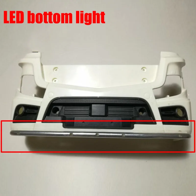 Metal Aluminum Rod LED Bottom Light Decorative Warning Light for 1/14 Tamiya RC Truck Trailer Tipper Benz 56335 56348 Actros DIY