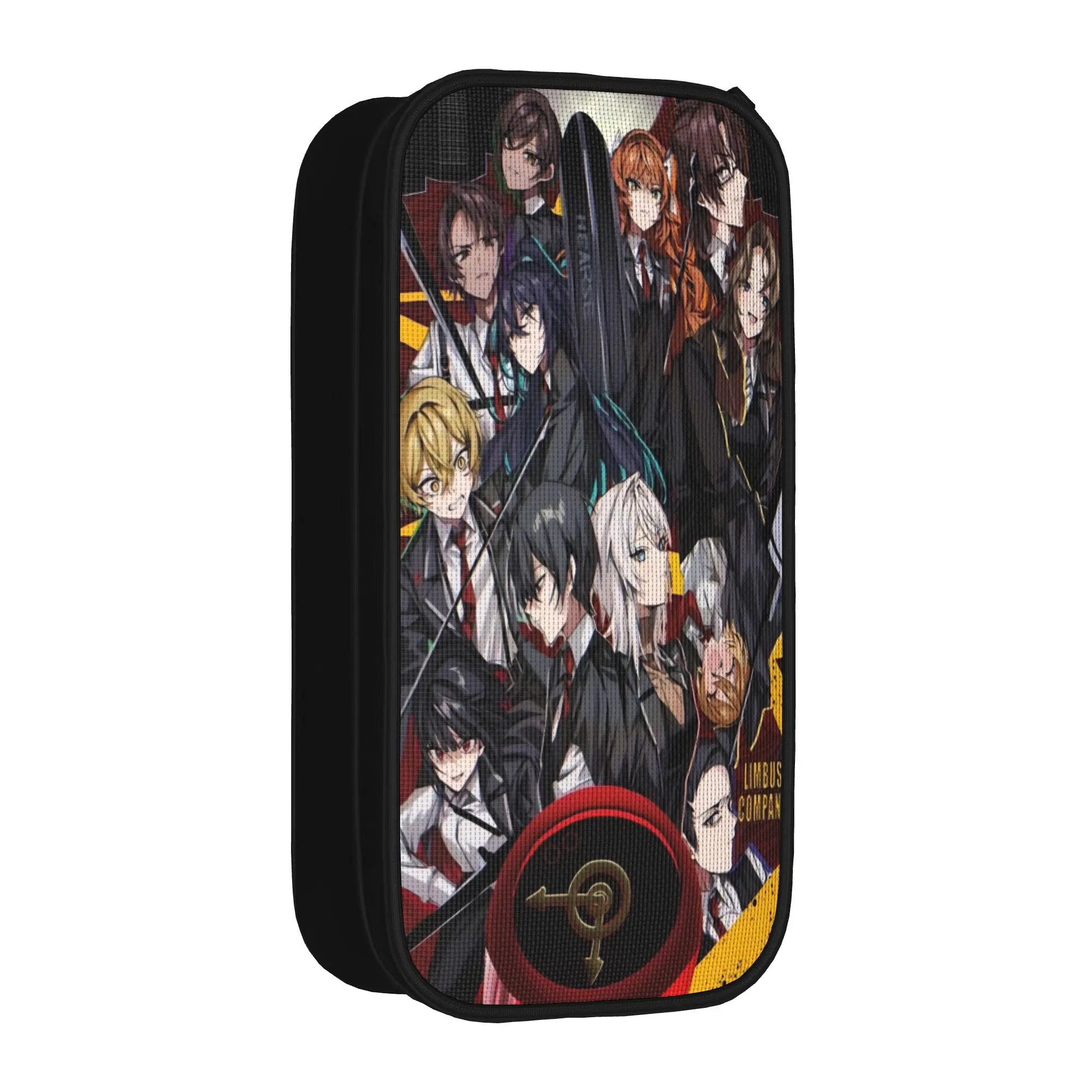 Limbus Company Games Pencil Cases Creative   Pen Holder Bag Student Large Storage Students School Gifts Pencilcases