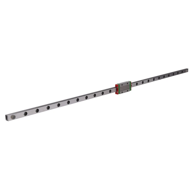 

2X, 9Mm Linear Guide Miniature Rail MGN9 500Mm Linear Rail And 1 Pcs MGN9H Miniature Rail Slider