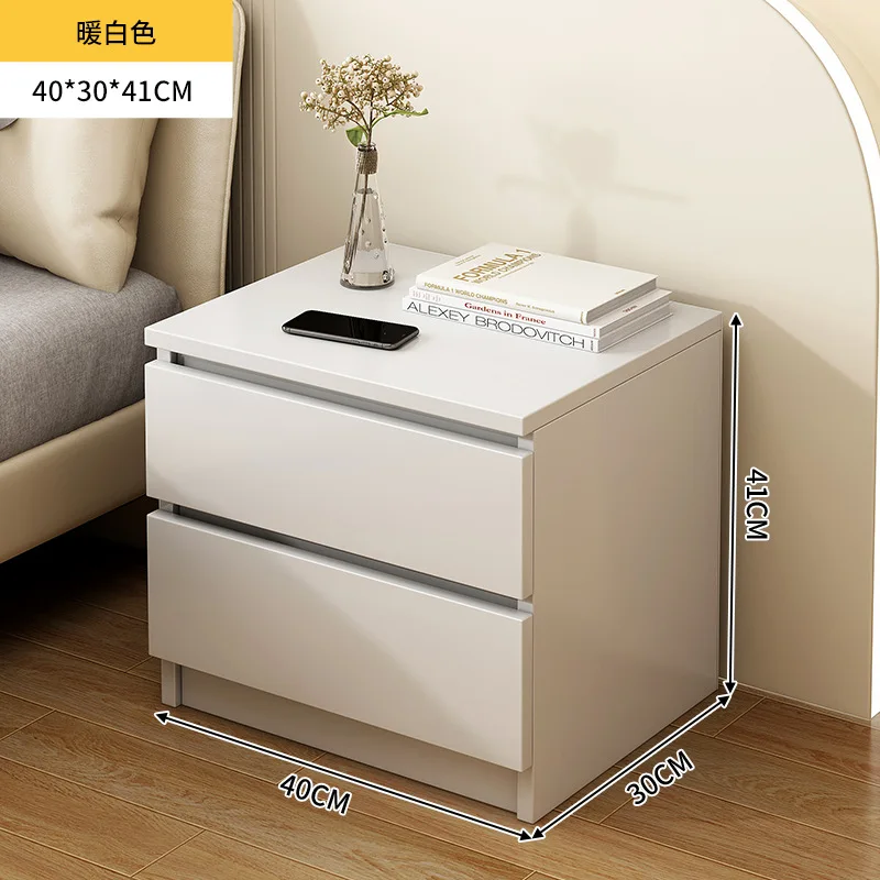 Bedside  Simple modern rental room Household bedside  Simple small bedroom bedside rack