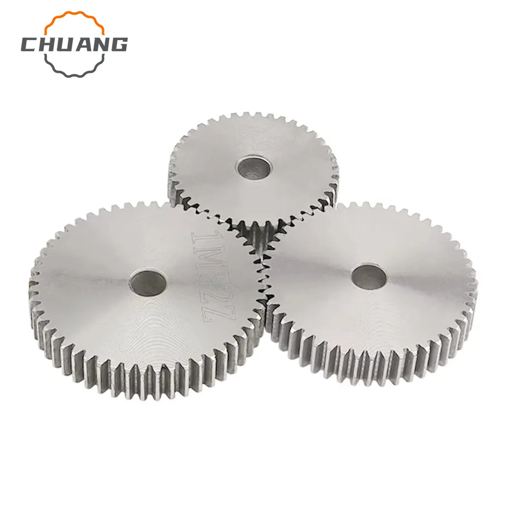21T/22T/23T/24T/25T/26T/27T/28T/29T/30 الأسنان 1 متر حفز والعتاد SC45 #   مادة الكربون الصلب ملحقات نقل التروس الأسطوانية