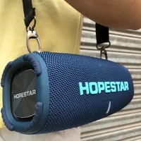 HOPESTAR H50 Portable Wireless Speakers High-Power Big Music Box Outdoor Super Bass TWS Powerful Party Caixa De Som FM Radio AUX