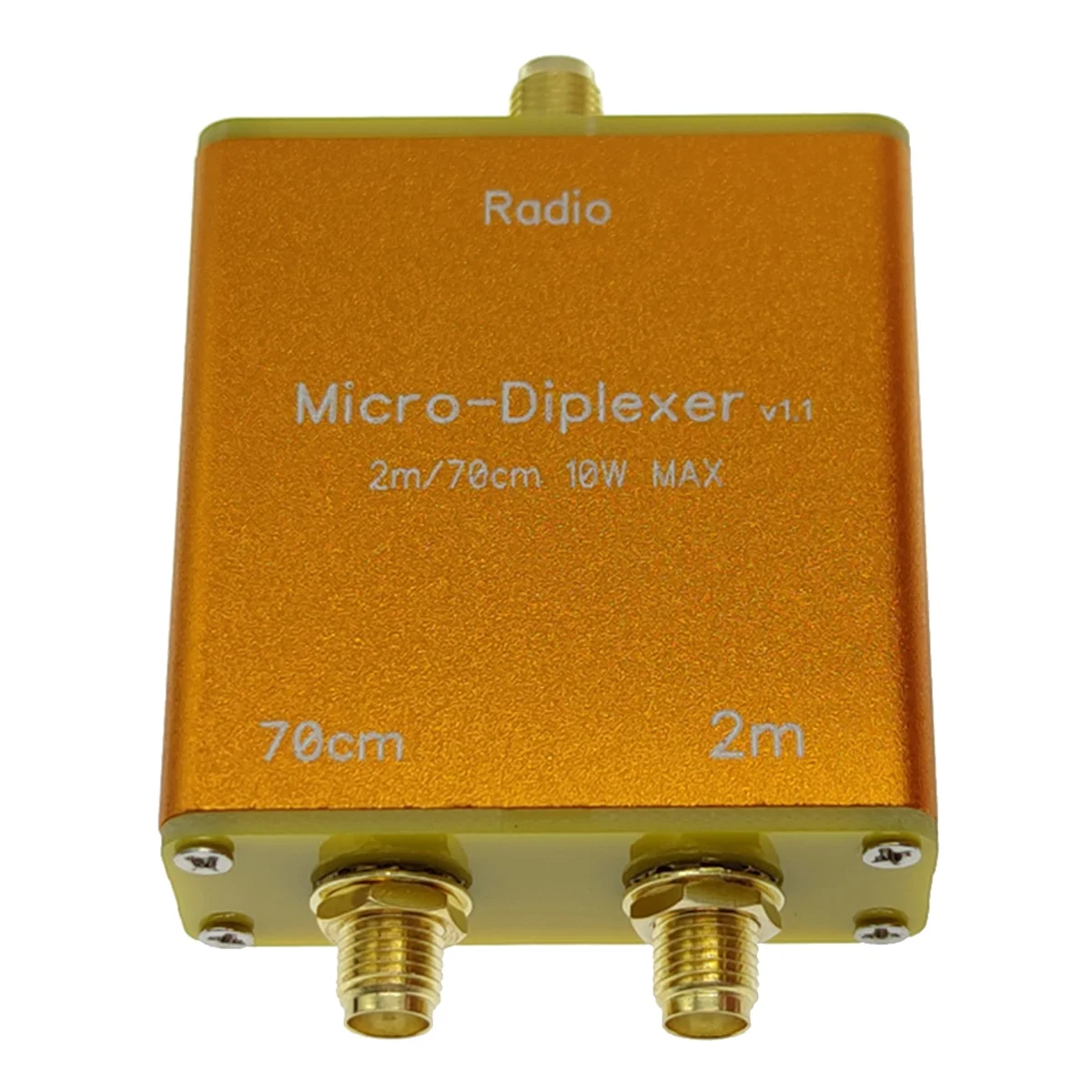 10W V/U 2m 70cm Micro-Type Diplexer Duplex Filter,Used to Place Between the Transmitter and Antenna(with Shell)