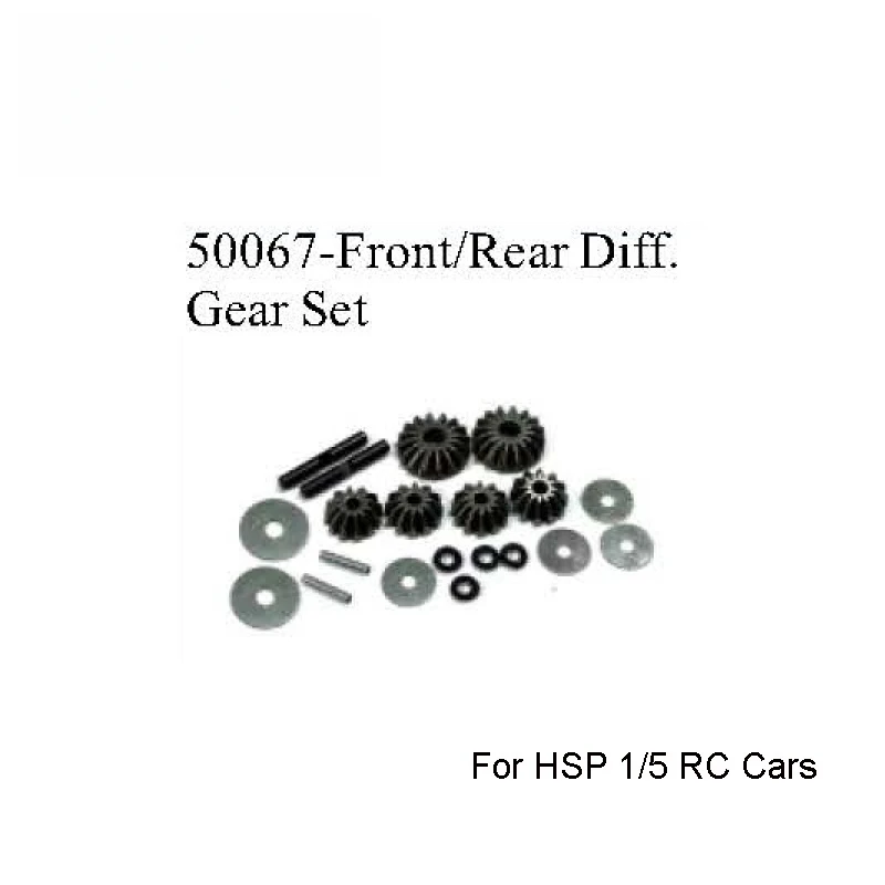 Accesorios de repuesto HSP 50005 50004-brazo de suspensión inferior delantera 50067 050009 coche RC para camión 1/5 GAS RC 94050 94054