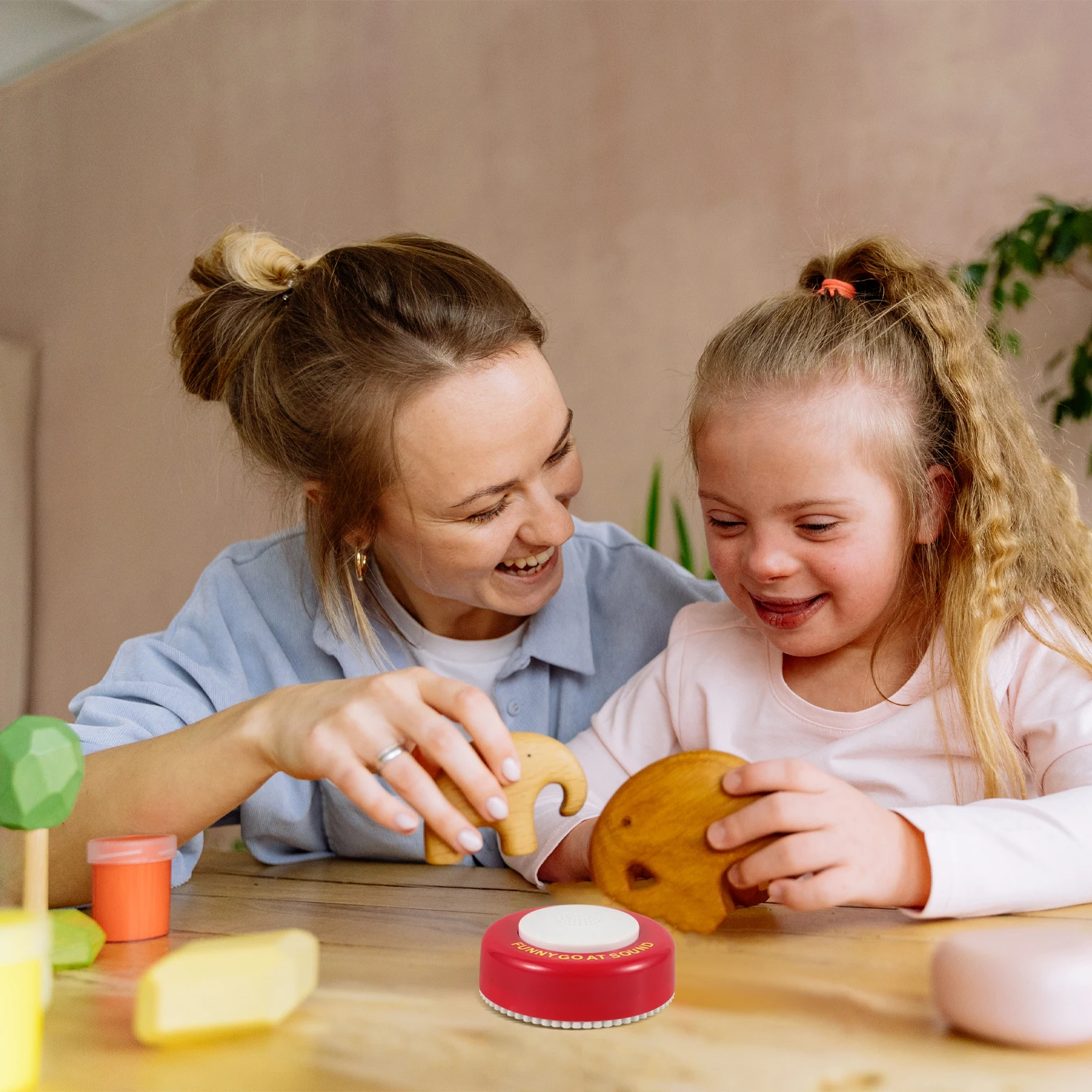 

Screaming Sheep Button Compact Hilarious Sound Effect Button for Office Pranks Halloween Party Jokes Relief Tool Amusing Gag