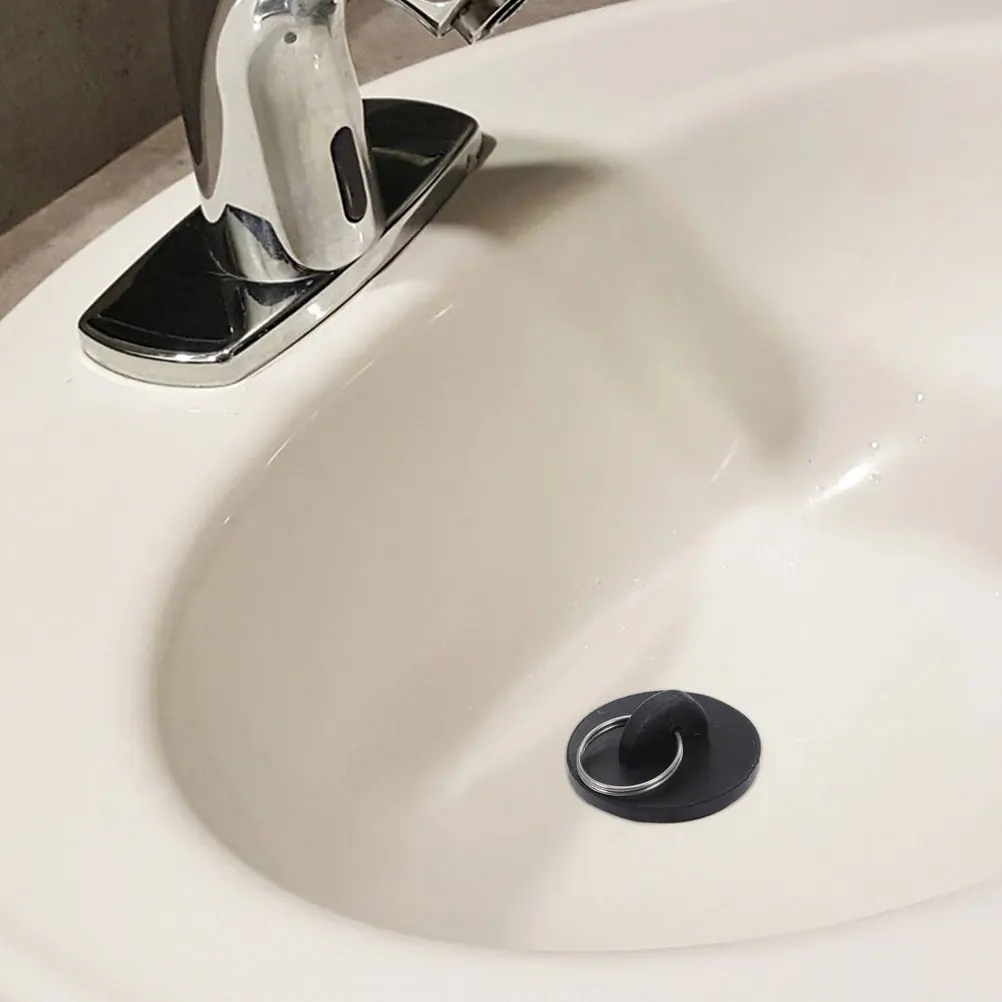 

5Pcs Leakproof Rubber Sink Stopper Tub Drain Plug Bathroom Bathtub Washbasin Stopper Plug Bath Tub Stoppers Bathtub Drain Cover