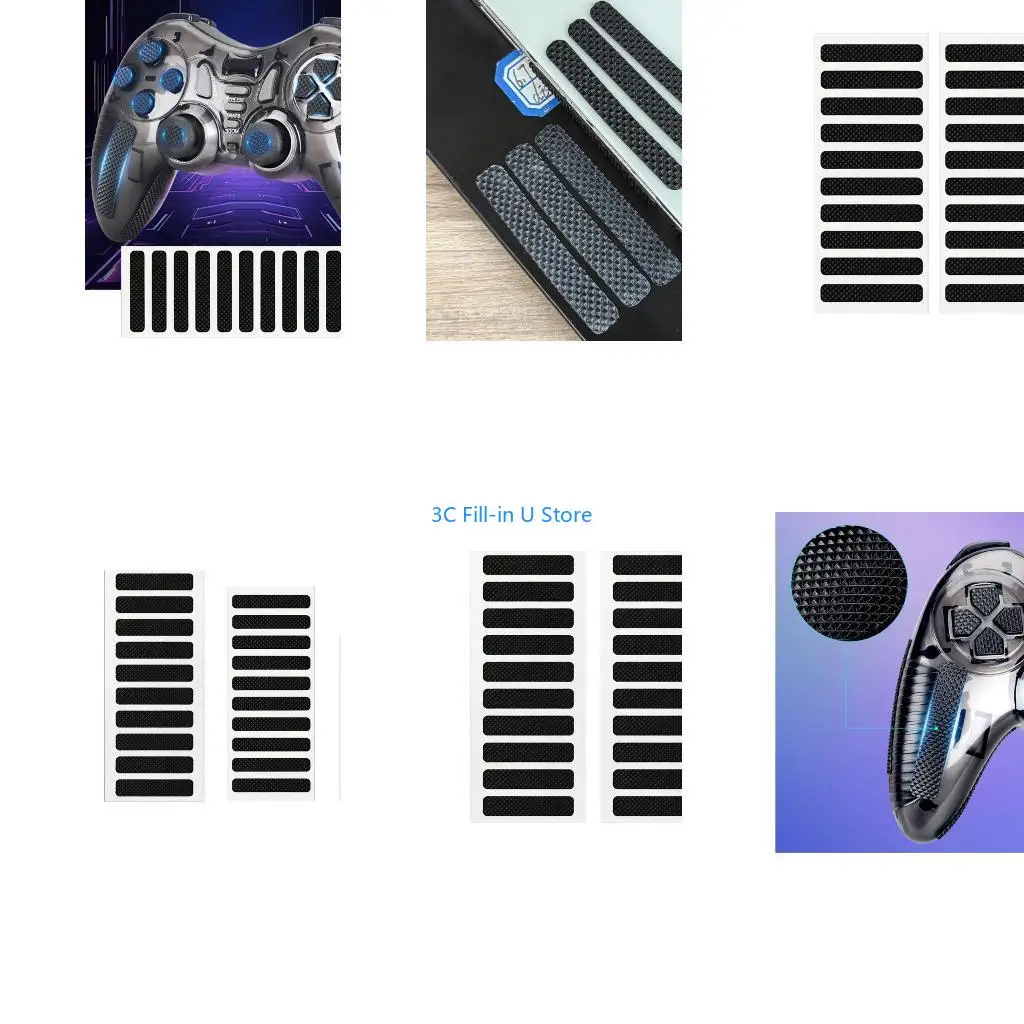 G8TA 20 Piece Soft Silicone Grip Sticker For Smooth Surfaces Prevents Scratches And Improves Handling Experience