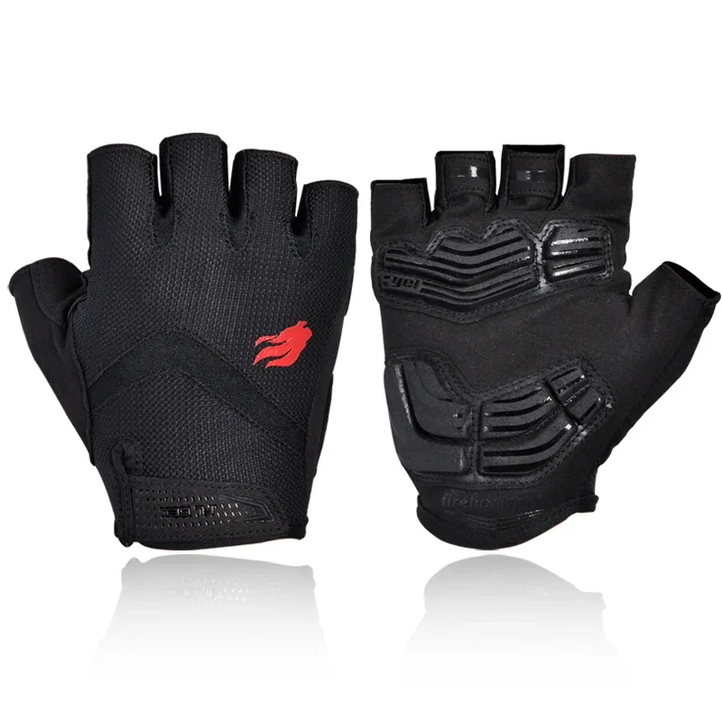 FIRELION Gel Cycling Gloves - Breathable Off Road MTB Gloves