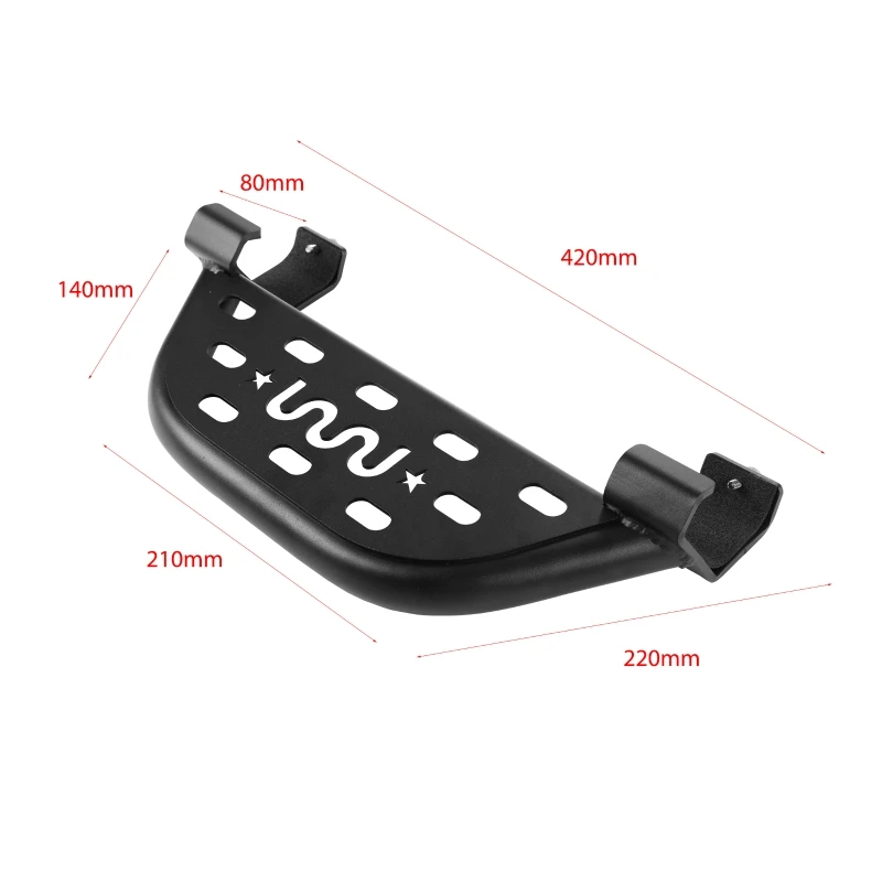 2 pz/set gradini laterali per Auto gradini per porte posteriori anteriori Auto adatti per modelli Ford Bronco 2021-2022 2/4-Door