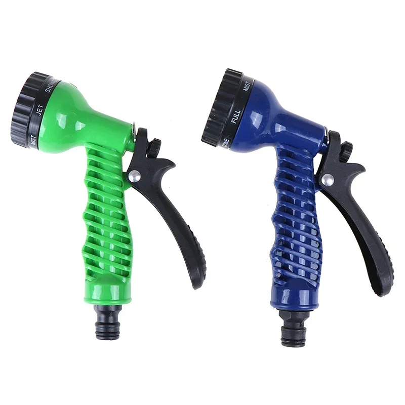 

7 Function Garden Spray Hose Nozzle Water Sprayer Hoselock Gun With Soft Grip