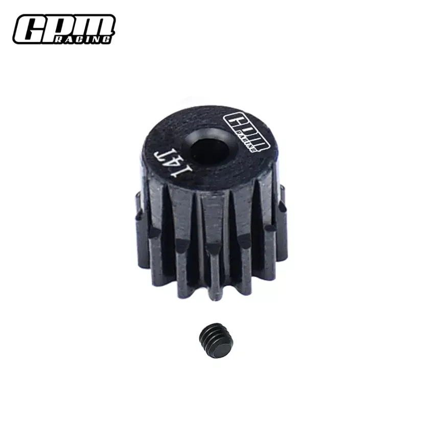 GPM Steel Pinion Gear 14T / 15T / 16T / 17T / 18T 0.5M 2mm shaft For LOSI 1/24 Micro-B