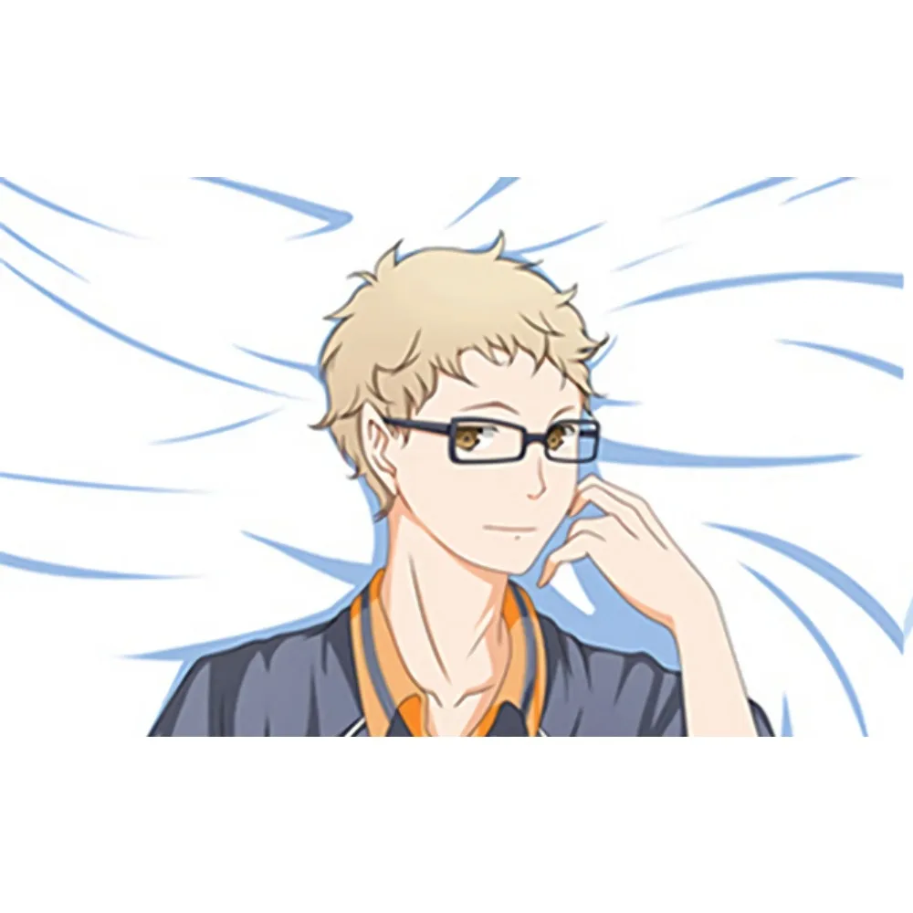 Anime Boy Character Dakimakura Pillow Cover Double Sided Print Long Body Pillowcase