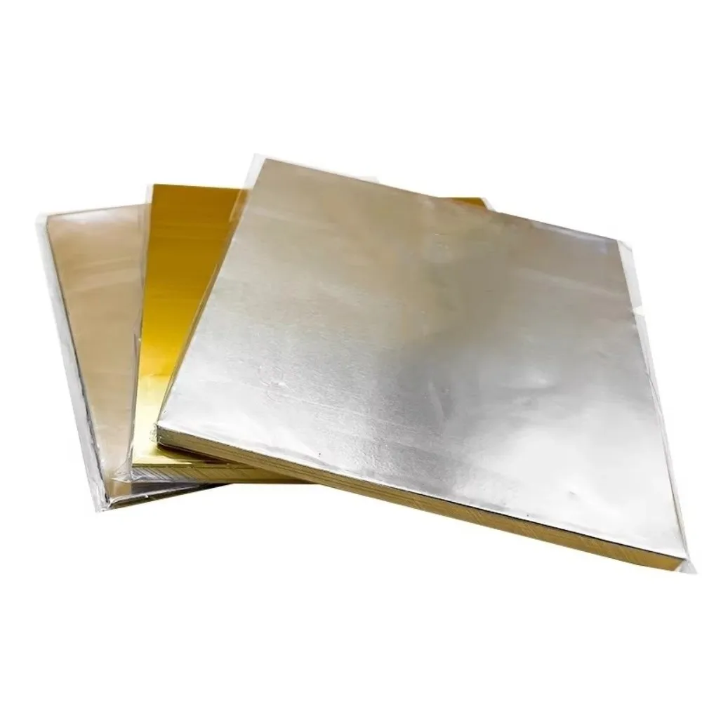 70 micron Thick Engraving Drawing paper Gold Foil Handmade Aluminum Foil Art Paper Engraving DIY Foil Paper Christmas ornament