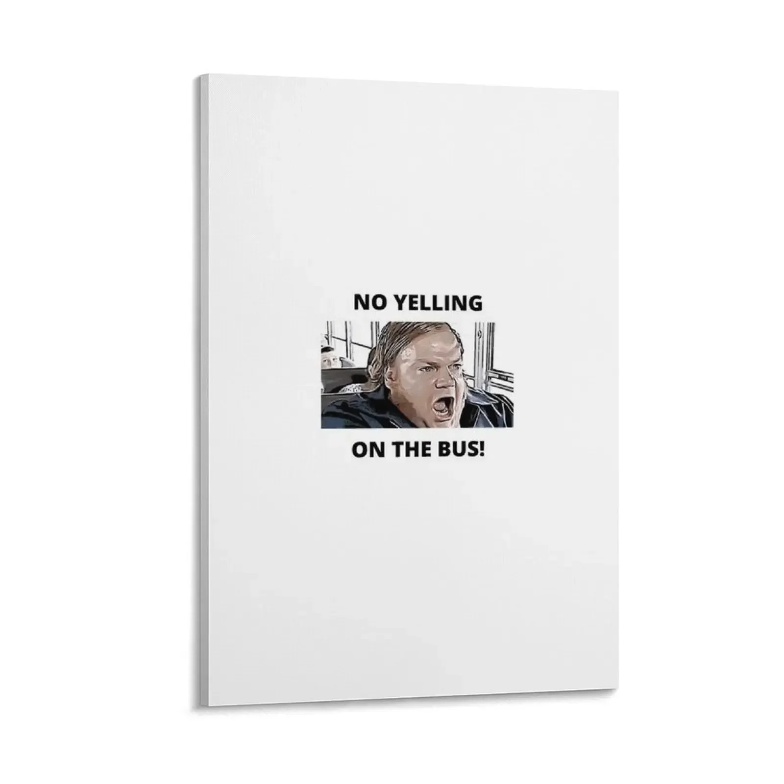 

Chris Farley - No Yelling On The Bus Canvas Painting interior paintings stickers & posters vintage home decor pictures for wall
