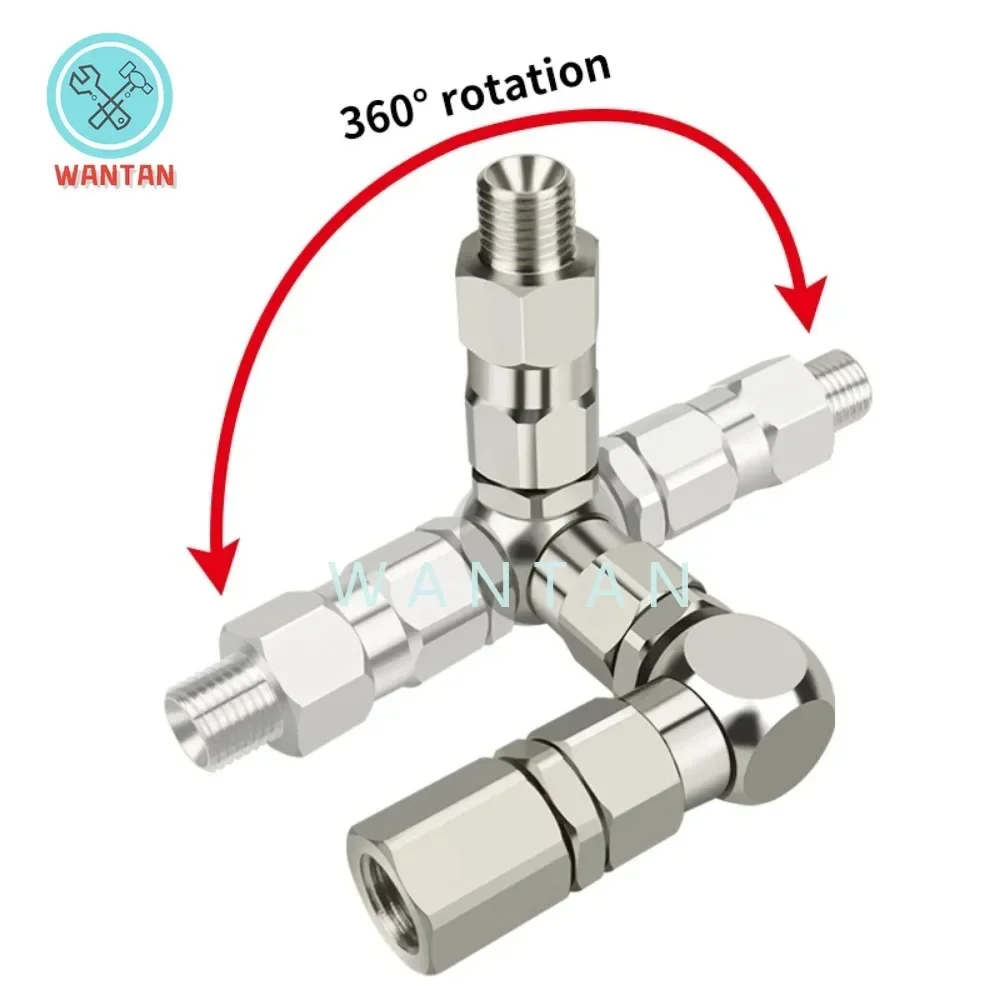 Imagem -05 - Z-tipo Rotary Joint Pulverizador Bomba Acessório 360 ° Rotação 6500psi Aço Inoxidável