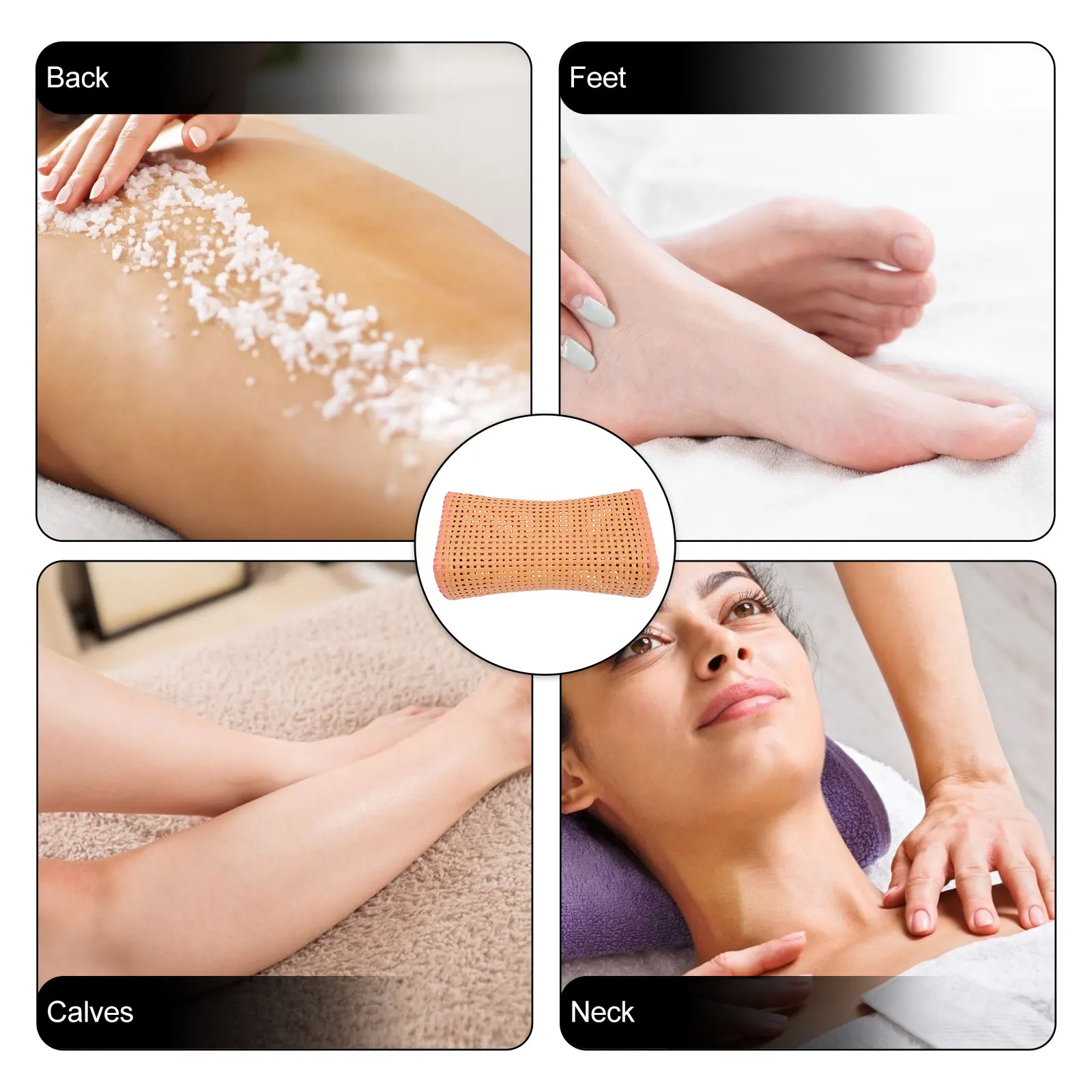 

Cooling Mat Pillow Breathable Plastic Cushions Sauna Bed Pillows Room Elder Simulated Bamboo Sweat Steam Ergonomic Lumbar Neck