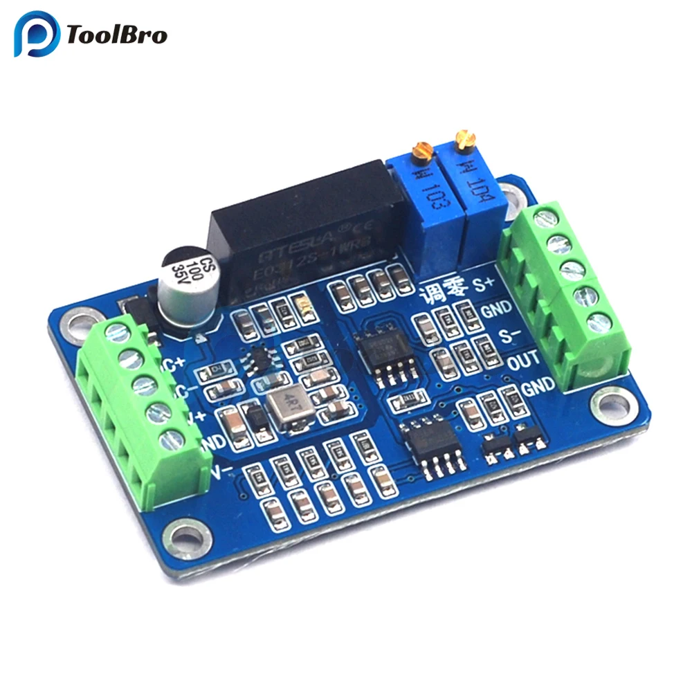 Isolated / High Precision / Millivolt / Microvolt Small Signal Amplifier / AD620 Differential Voltage / Meter / Transmitter