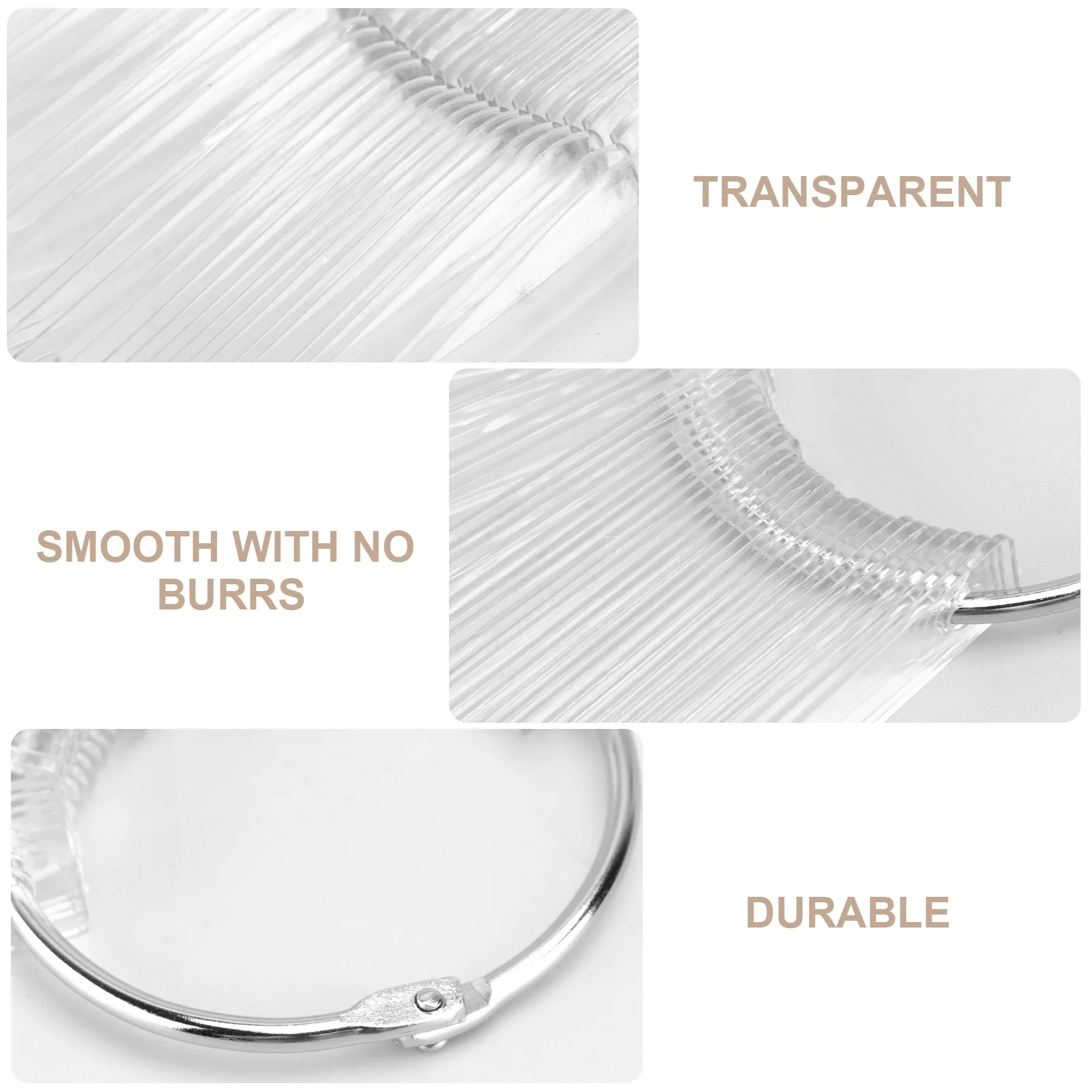 4 Zestawy Przezroczystych Paletek do Ćwiczeń Manicure w Kształcie Wachlarza, Tablica Ekspozycyjna do Prezentacji Kolorów Lakierów do Paznokci