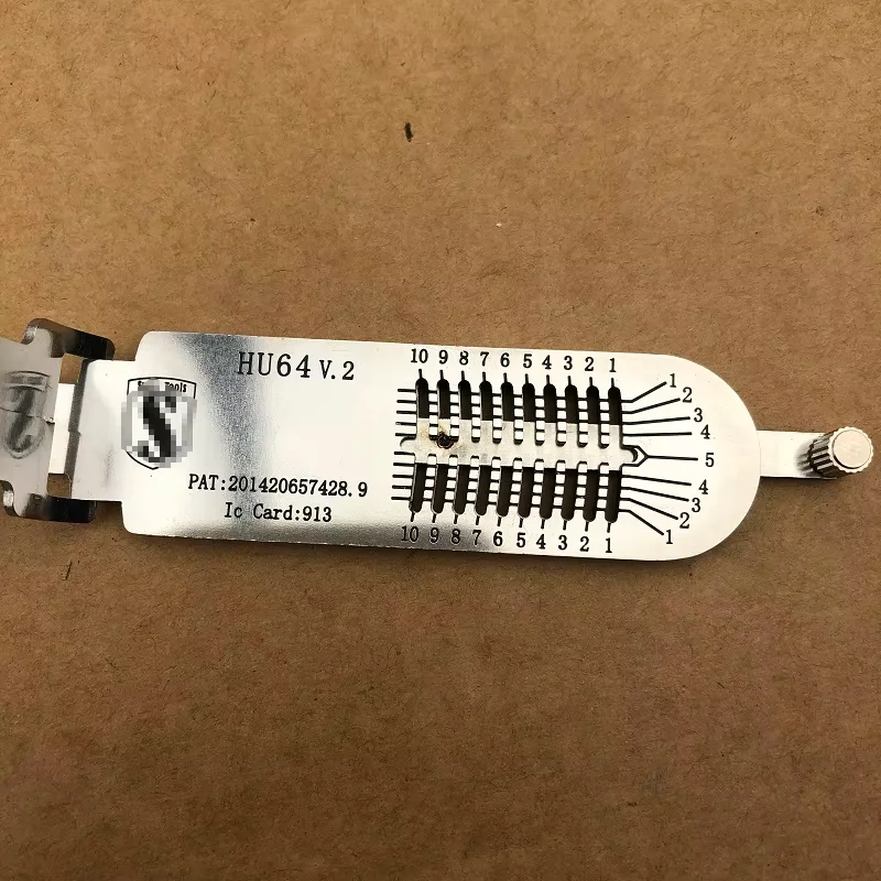 Neuer Stely HU64 Lishi 2in1 Decoder Super-Werkzeug für hohle Schlossöffner – Detail 5