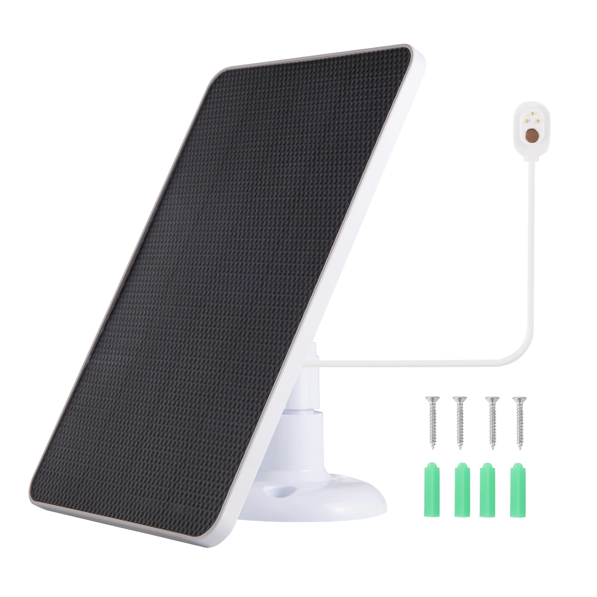 4W Solar Panel Charger for Arlo Pro 3/4/Ultra Floodlight Magnetic Connector Outdoor Camera Weatherproof Power Supply