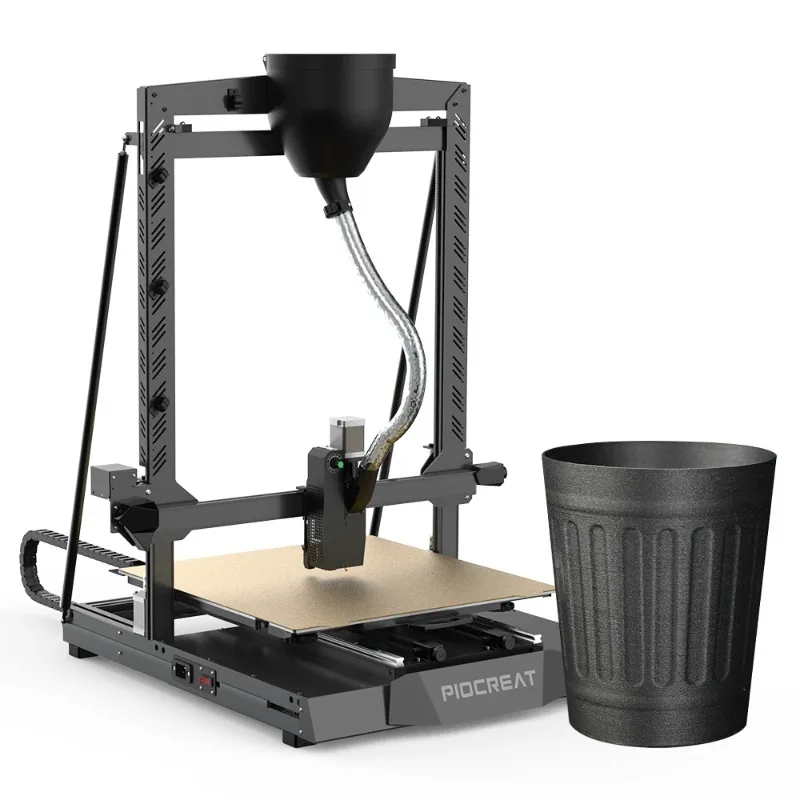 Piocreat G5 Pro Reprap Pellet 3d Printer Nozzle 4mm 500x500x500 Screw Extruder Pellets 3d Printer