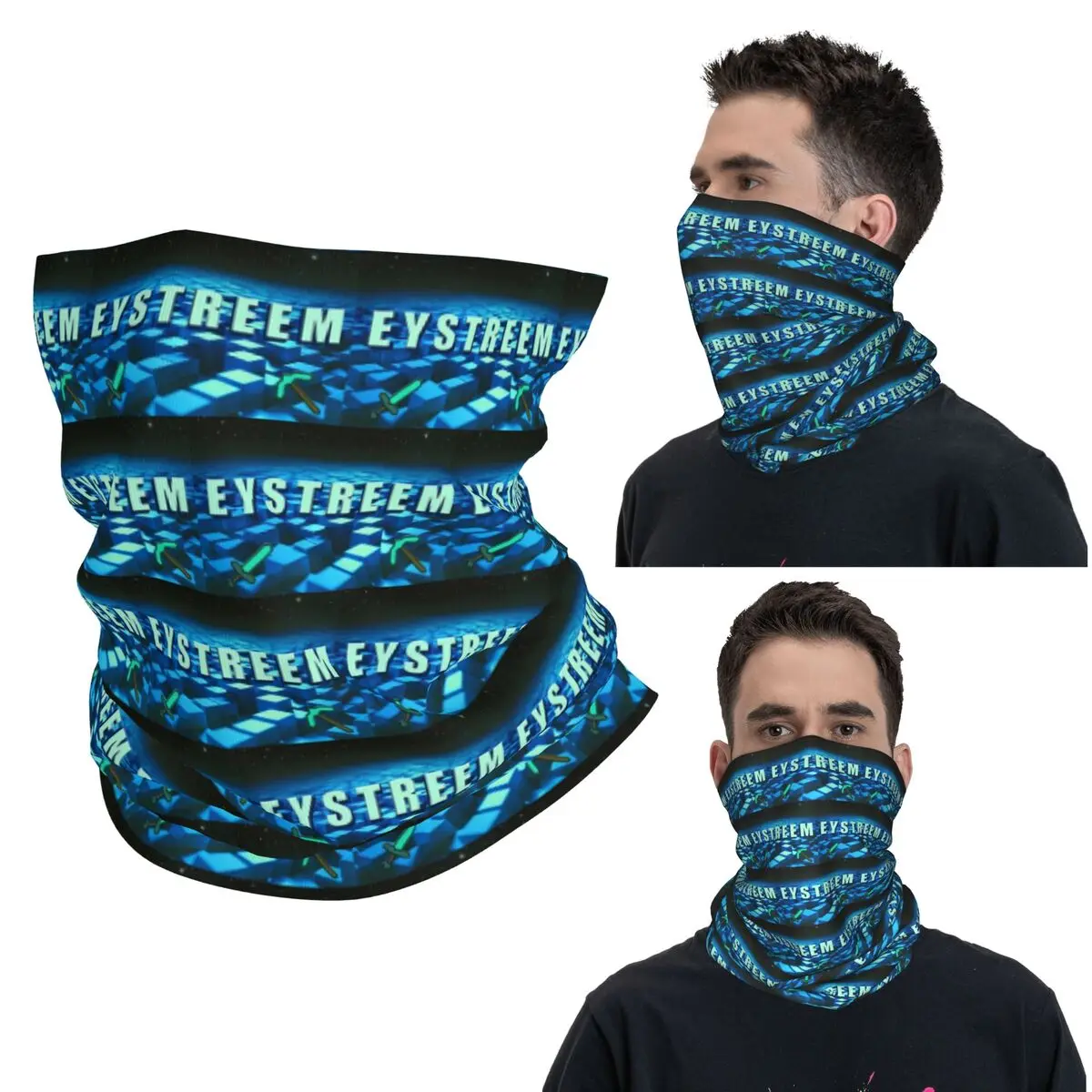 

Забавная бандана EYstreem, гетры с принтом, шарф, теплый головной убор, походный, рыбалка, унисекс, для взрослых, ветрозащитный