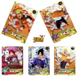 Kayou Naruto Ur Series 114 Pcs Cartoon Toys Bronzing Collection Flash Card Gaara Uchiha Sasuke Anime Characters Christmas Gift