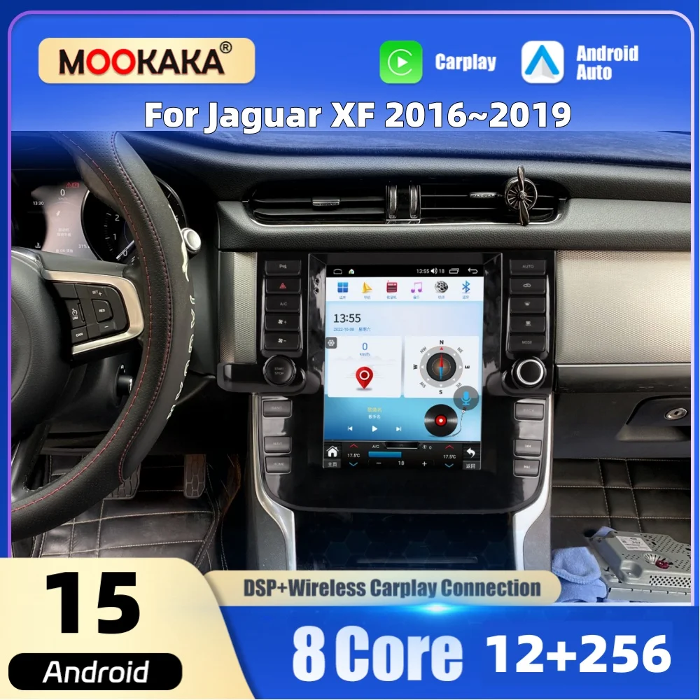 

Автомобильный мультимедийный плеер RHD LHD с экраном Android, автомобильное радио для Jaguar XF 2016 ~ 2019, автомобильное радио, GPS-навигация, CarPlay, авто головное устройство