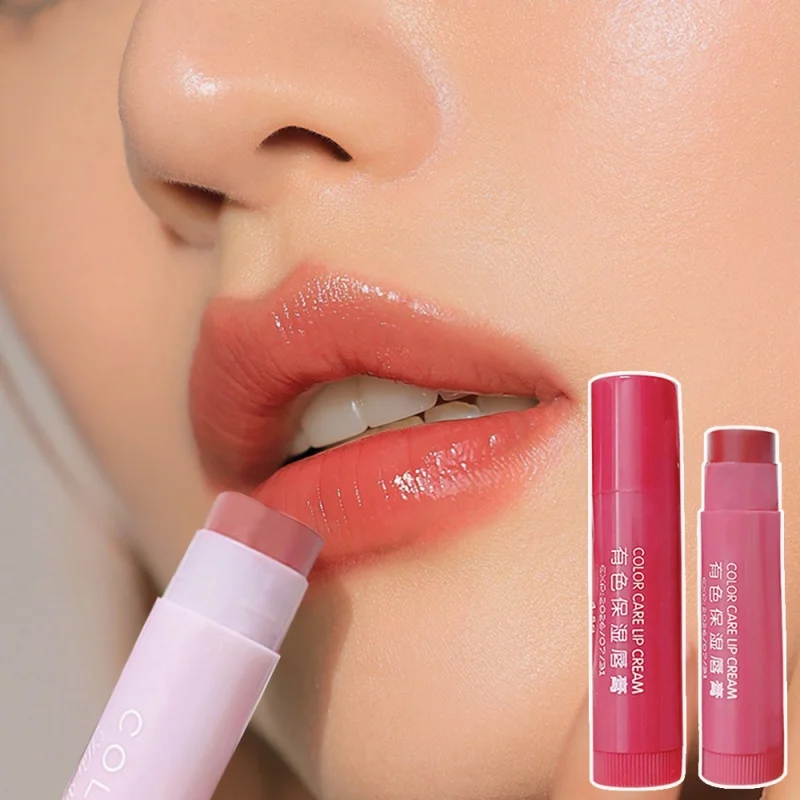 Bálsamo labial hidratante, 3/1 piezas, antisecado, fácil de llevar, maquillaje, cuidado de los labios, cosméticos, antigrietas, coloreado