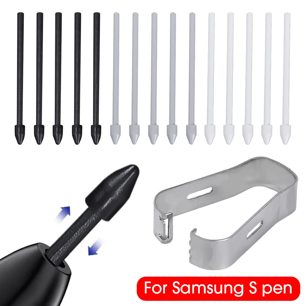 

For Samsung Galaxy S24 S24Ultra Tab S9 S9U S9FE S Pen Replacement Metal Pen Tips Wear-resist Tablet Stylus Pencil Nib