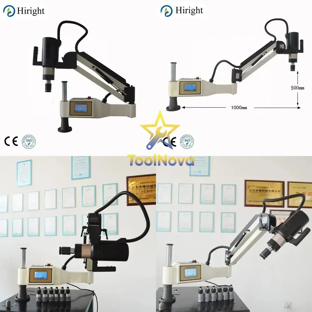Selling Portable Servo Electric Tapping Machine M3 M48 Higher Quality Cost PLC Gearbox Core Components Made China