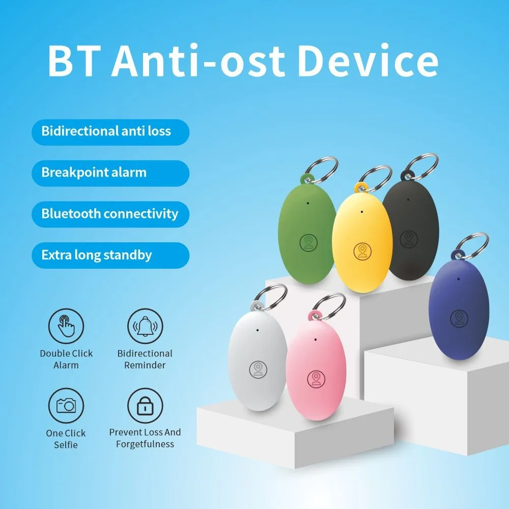 

Mini Bluetooth GPS 5.0 Anti-Lost Devices Pet Kids Bag Rugby Type Wallet Locator Tracking For Ios & Android Smart Finder Locator