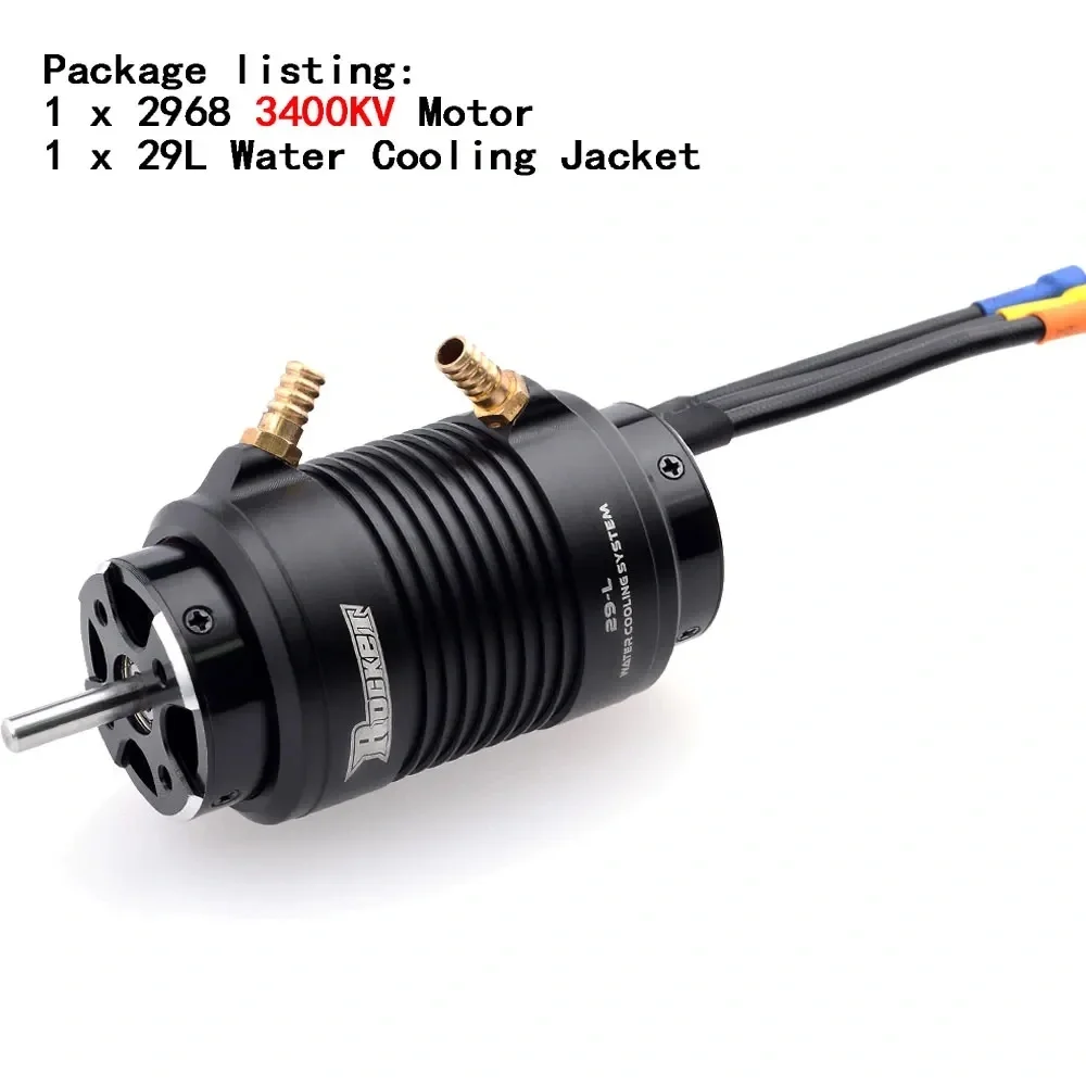 Rocket RC 2968 2958 2948 3400KV 3450KV 3800KV Borstelloze Boot Motor voor Traxxas Feilun FT011 FT012 600-800mm RC Boot Auto - afbeelding 1