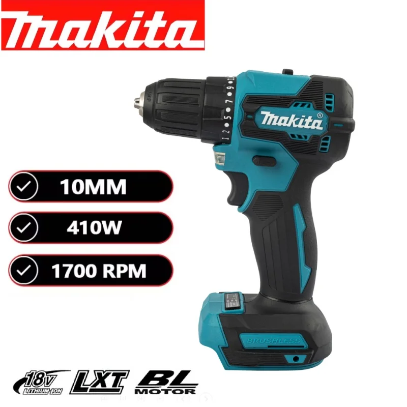 

Makita DPH485 10MM power tools Brushless Electric Drill Impact Drill Decoration Electric Team Tools18V Screwdriver