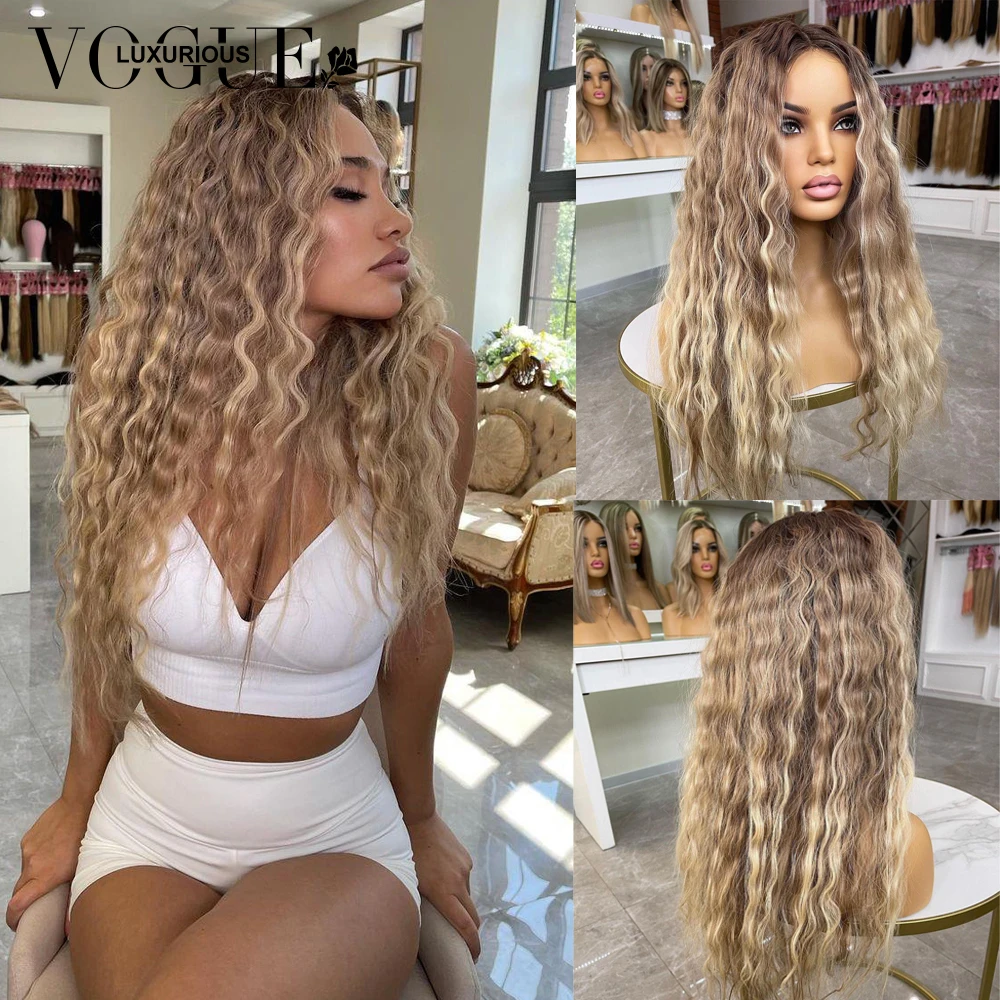 

Ombre Ash Blonde Deep Wave 100% Remy Hair Wig Ombre Grey Preplucked 13x6 Lace Front Wig Ready To Wear Wigs Natural Hairline Wigs