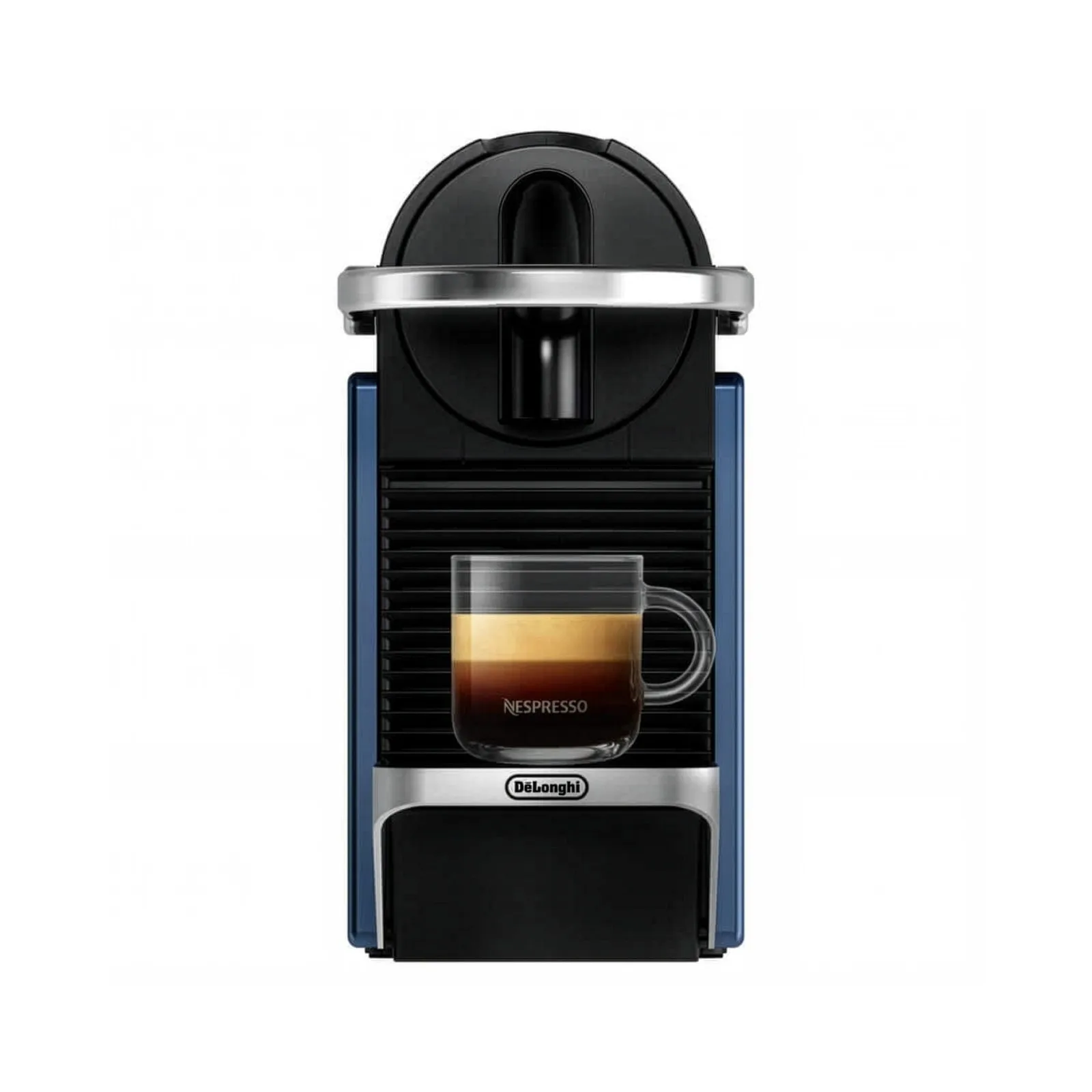 

Deep blue temperature controlled espresso machine