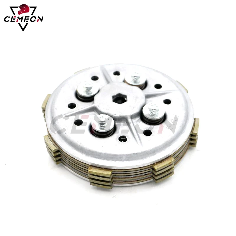 For YAMAHA YBR125 XTZ125 TTR125 YB TTR XTZ 125 Motorcycle clutch disc friction disc clutch drum assembly