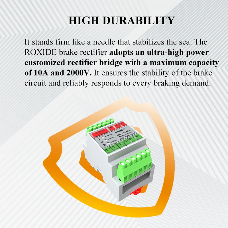 Rectifier Module for Garbage Crane Grab (Models: CC3L-ZB230-SHP, KT3L-ZB230-SHP) Three-Channel Rectifier Module