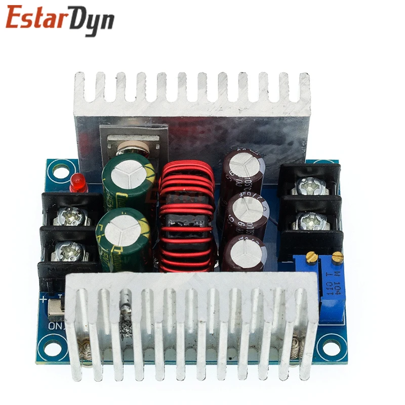 300W 20A DC-DC Buck Converter Step Down Module Constant Current LED Driver Power Step Down Voltage Module Electrolytic Capacitor