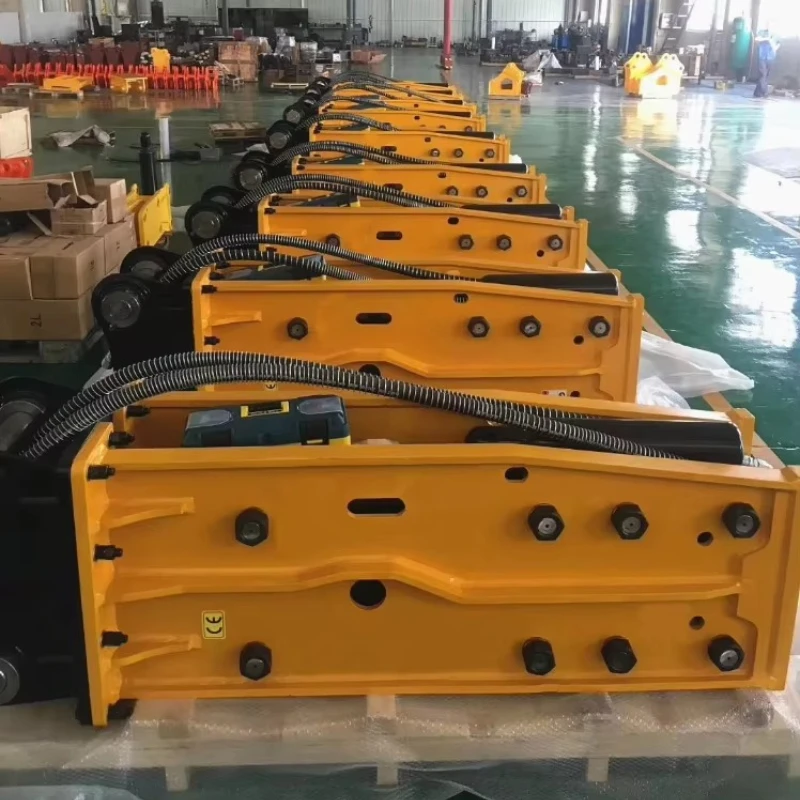 Hydraulic Hose Hammer Attachment Hydraulic Pile Hammer High Quality for Pipeline Laying Trench Digging Maintenance
