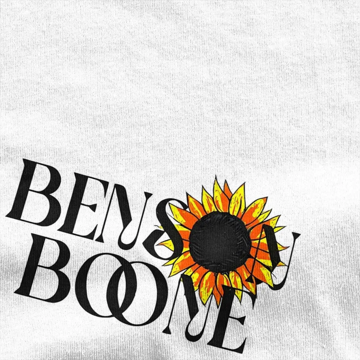 Vintage T-Shirt Singer Benson Boone 100 Cotton T Shirts Trendy Cool Tee Shirt for Man Beach Y2K Casual Short Sleeve Top Tees