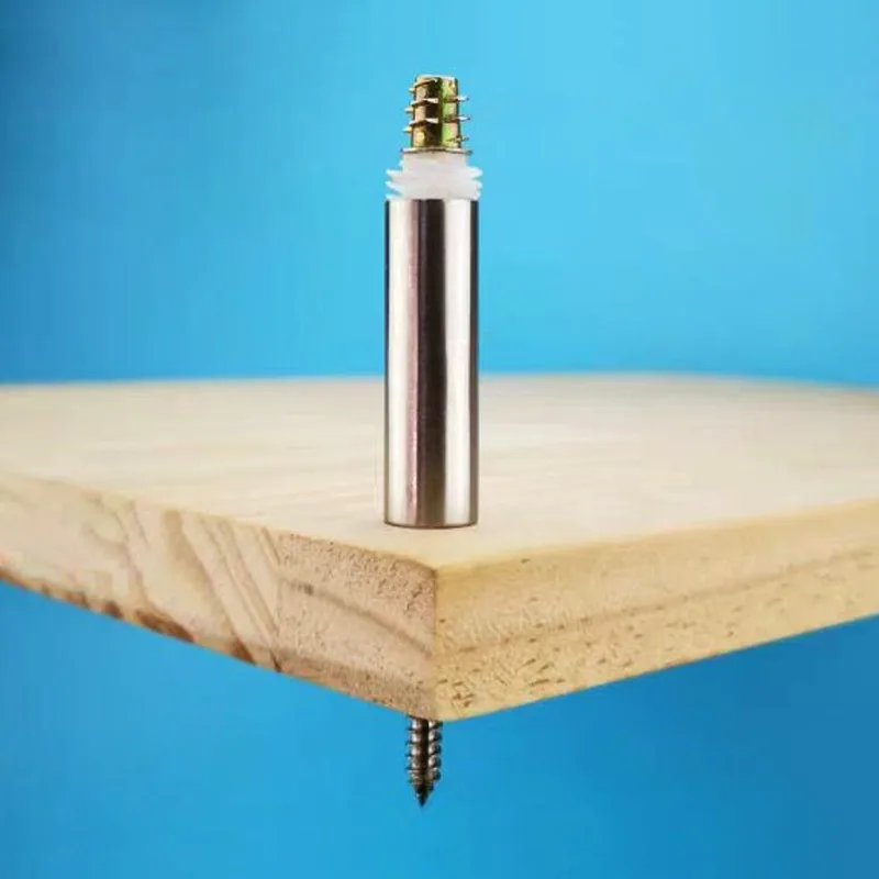 Screw rod for stainless steel luminous sign, PVC pre-drilled nut