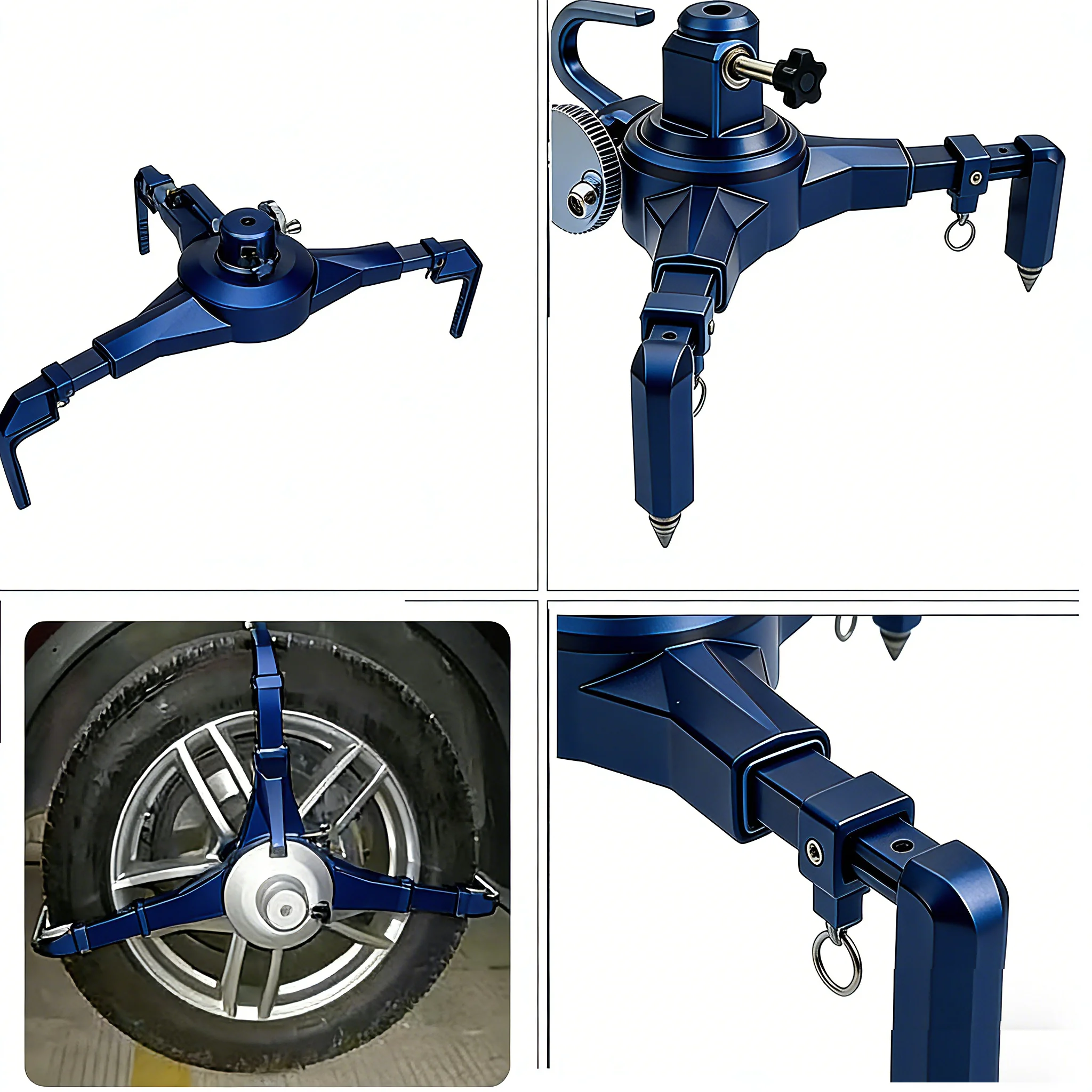 Cheap Factory Price Electric Dual-screen HD Dual-camera Auto Repair Equipment 3d Wheel Alignment Tool Machine