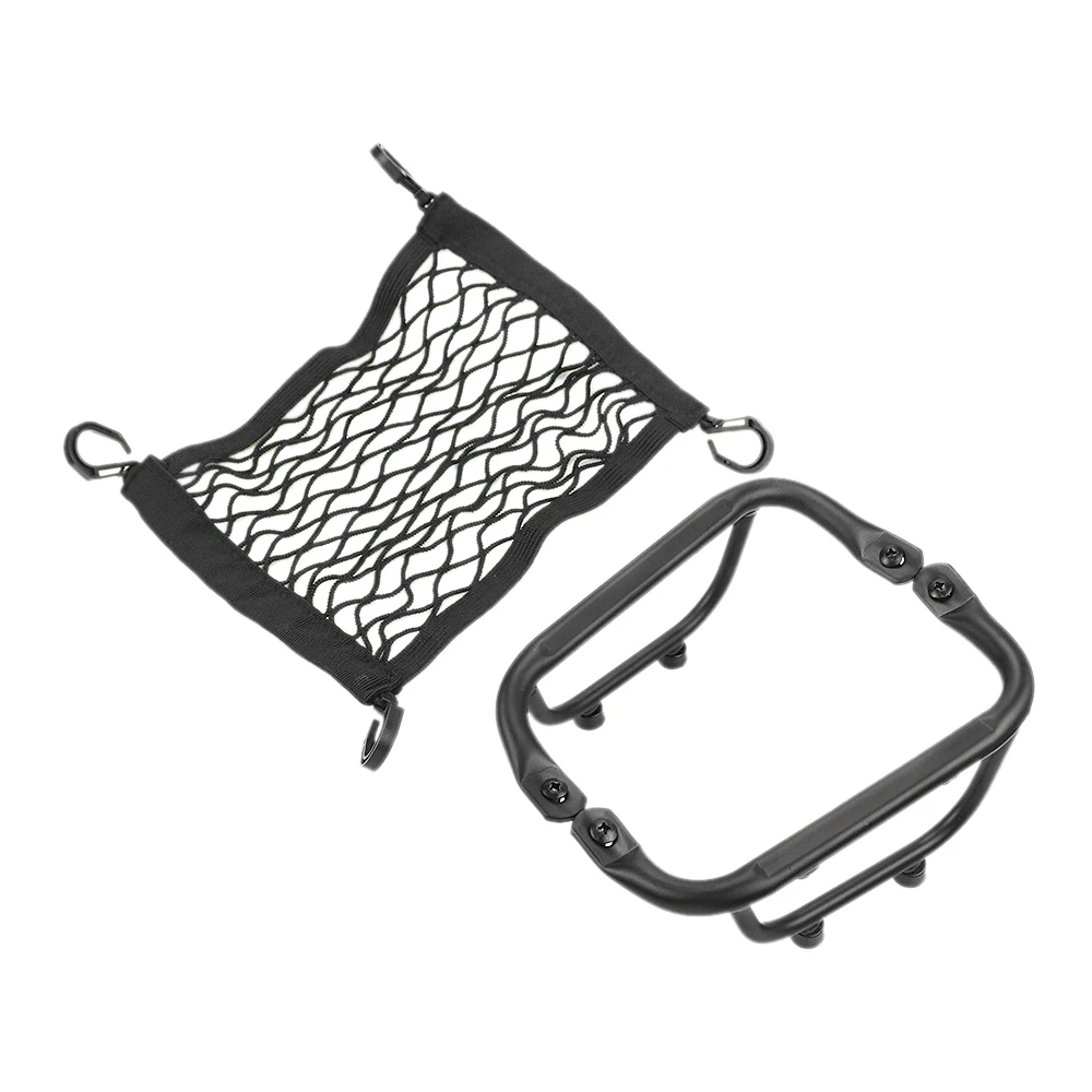 

Motorcycle Luggage Rack Mid-Pedal Rack Luggage Rack with Storage Mesh for Piaggio VESPA GTS 125 150 GTV 300 2013-2021