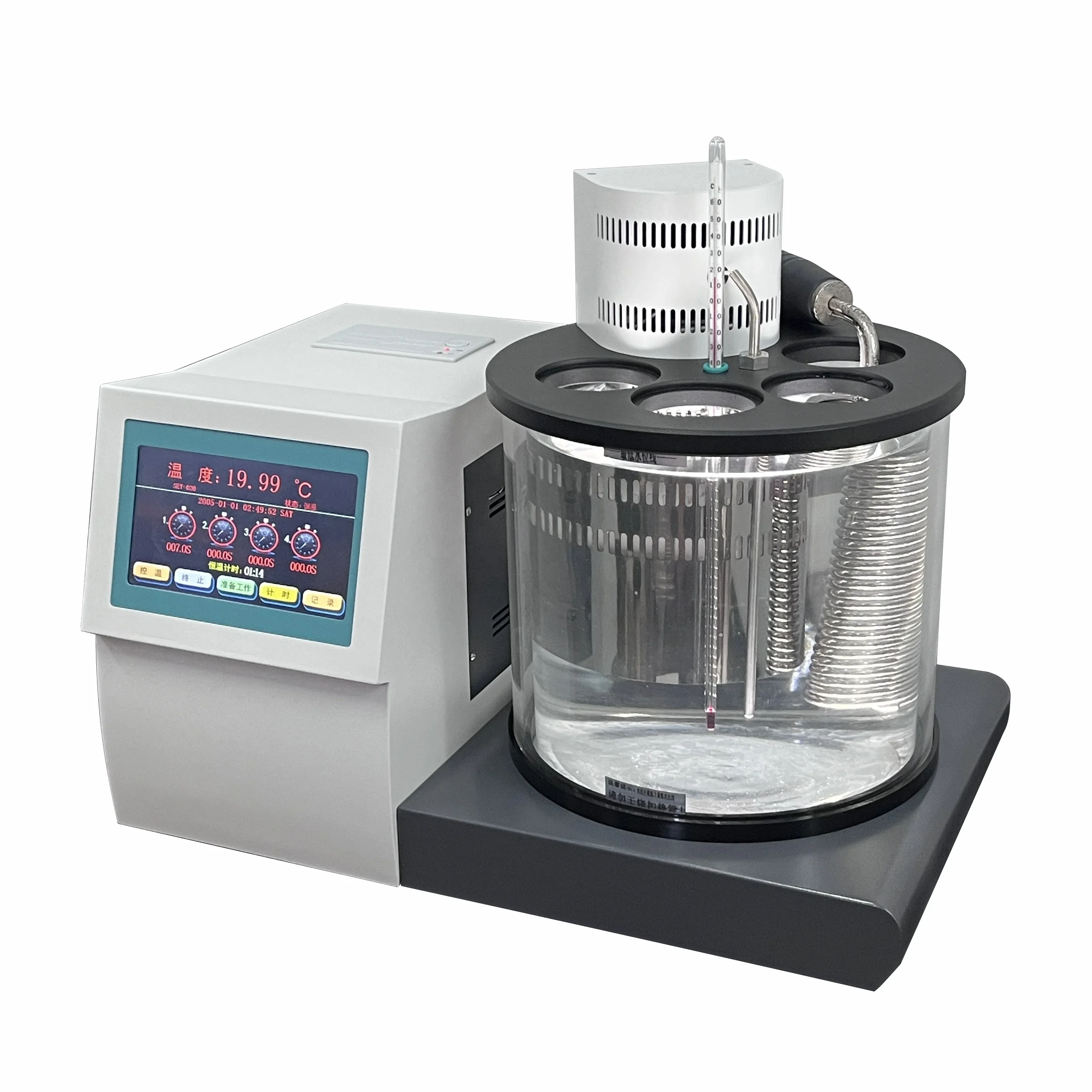 PUSH Electrical Astm D445 Oil Kinematic Viscosity Testing Apparatus Kinematic Viscometer Tester Of Petroleum Products